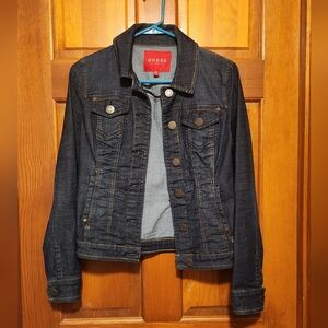 Guess Dark Blue Jean Jacket